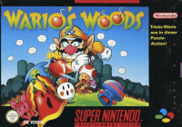 Wario's Woods Super Nintendo  box art